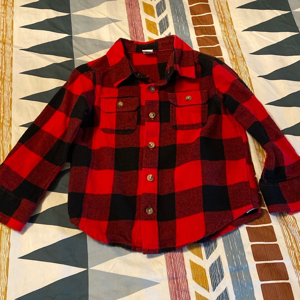 3t buffalo plaid flannel
